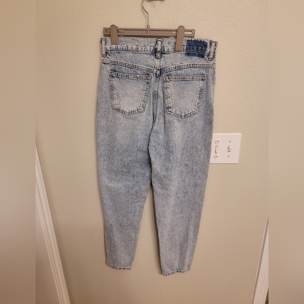 Mango Light Blue High Rise Jeans - Picture 2 of 6